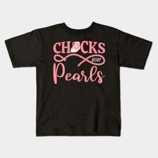 Chucks and Pearls 2021 Kids T-Shirt